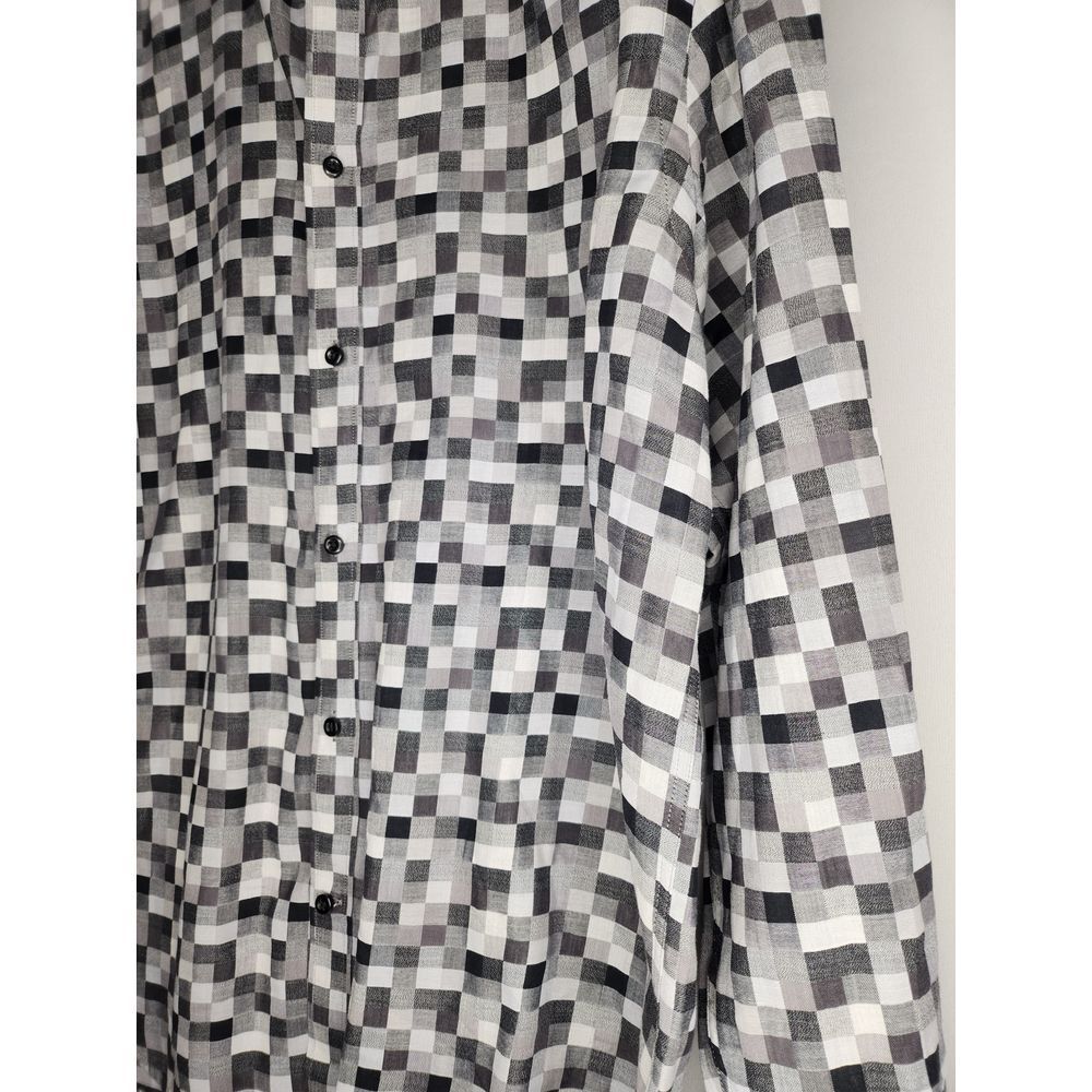 Thomas Dean Performance Cotton‎ Button-Front Long… - image 9